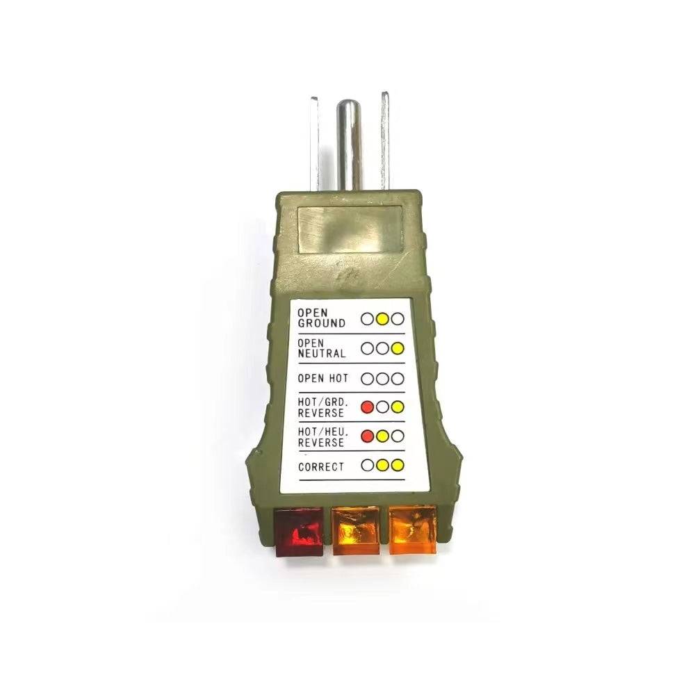NZ/AU Earth socket tester - Quick and Easy-to-Use to Ensure Your Power –